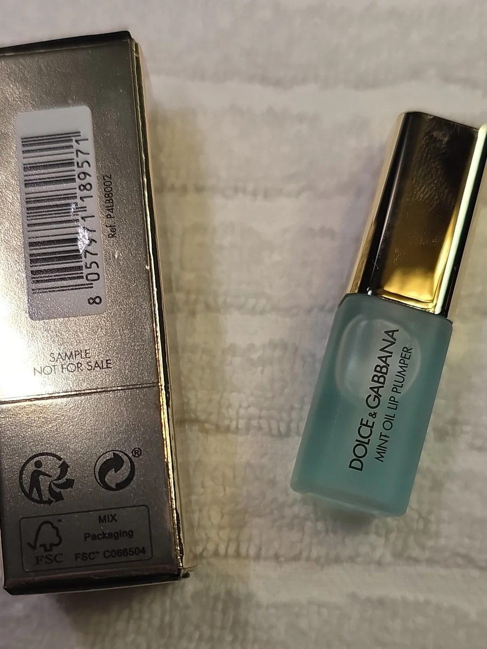 Dolce & Gabbana Mint Oil Lip Plumper — Mint Green